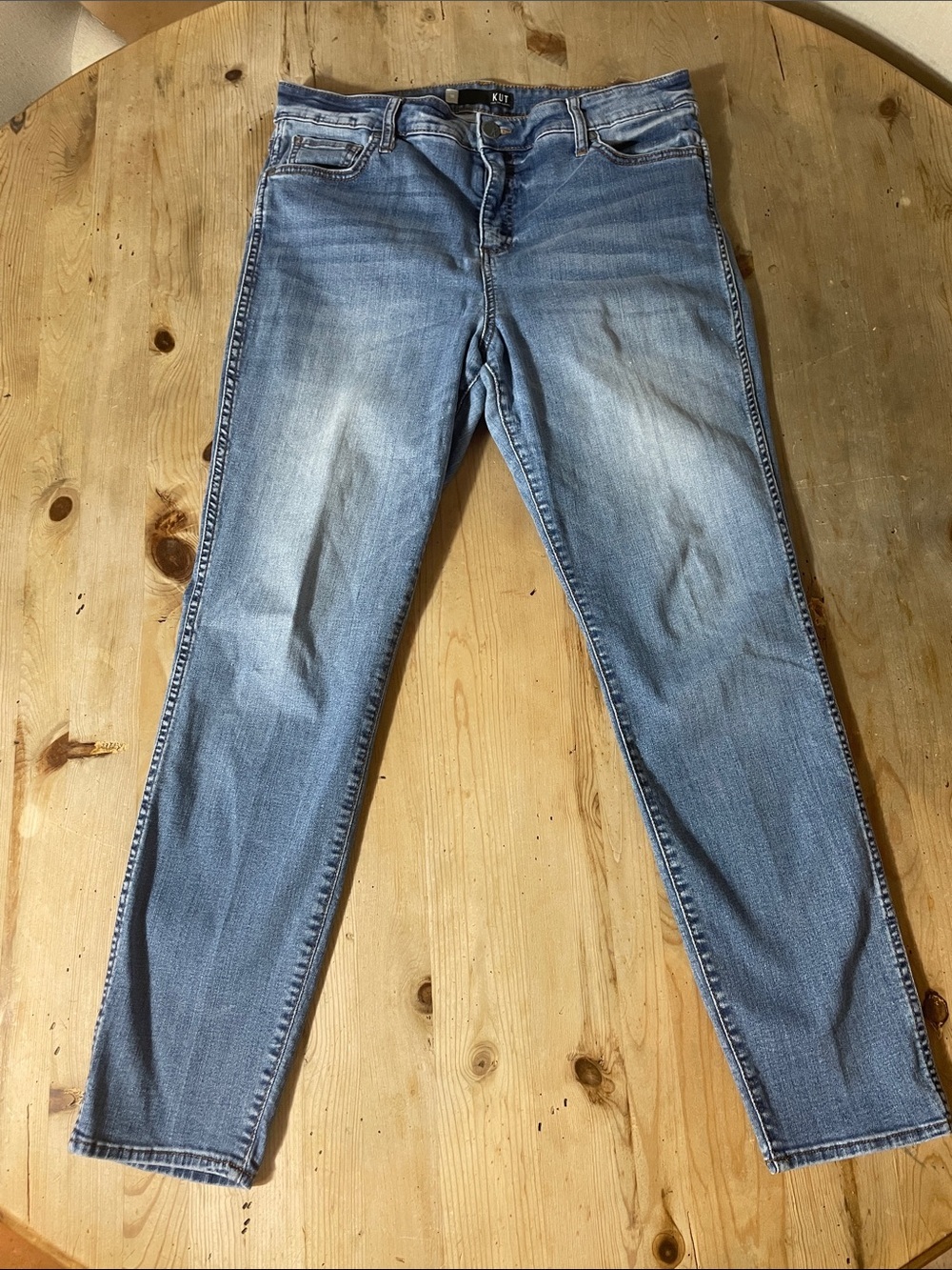 Kut from the Kloth Light Wash Skinny Jeans